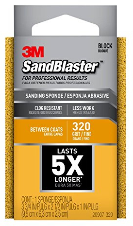 3M Between Coats Sanding Sponges, 320-Grit