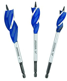 Irwin Drill Bit Set for Wood, 3-Piece (3041003)