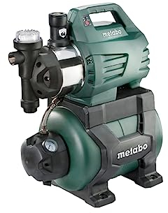 Metabo Hauswasserwerk HWWI 3500/25 Inox (600970000) Karton, Nennaufnahmeleistung: 1100 W, Max. Fördermenge: 3500 l/h, Max. Förderhöhe: 45 m