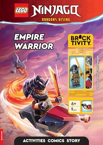 LEGO® NINJAGO®: Empire Warrior Activity Book (with Dragon Hunter minifigure and Speeder mini-build) (LEGO® Minifigure Activity)