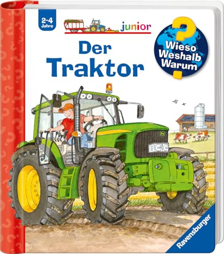 Wieso? Weshalb? Warum? junior, Band 34 - Der Traktor (Sachbuch ab 2 Jahre - mit Klappen) (junior, 34)