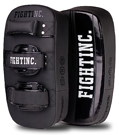 Fightinc. Schlagpolster Thai Pad Extreme Paar - 2 Stück Professionelle Unterarmpratze aus für das Kick- und Thaiboxen