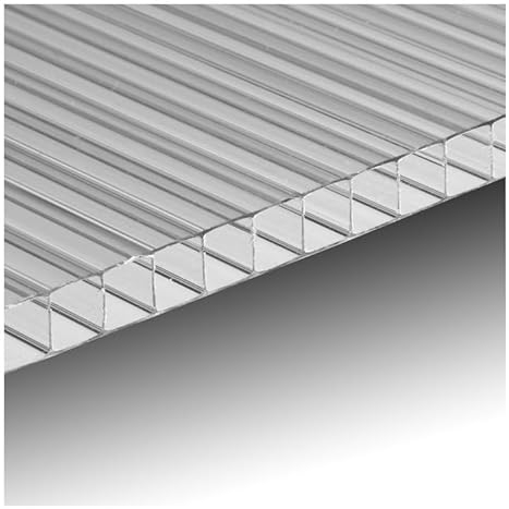 Innolux, Placa policarbonato alveolar grosor 4 mm 100 x 105 cm transparente