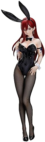 Xinchangda Fairy Tail Anime Figuren für Mädchen, Erza Scarlet Figur Statuen Big Size Bunny Girl Anime Actionfigur Ornamente für Fans 47 cm