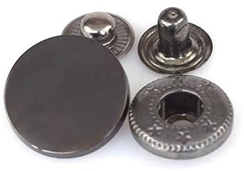 10 Stück 12/15/17mm Metall-Druckknöpfe für Jacken, Mäntel, Nähen, Kleidung, Leder, Bastelzubehör, 17mm