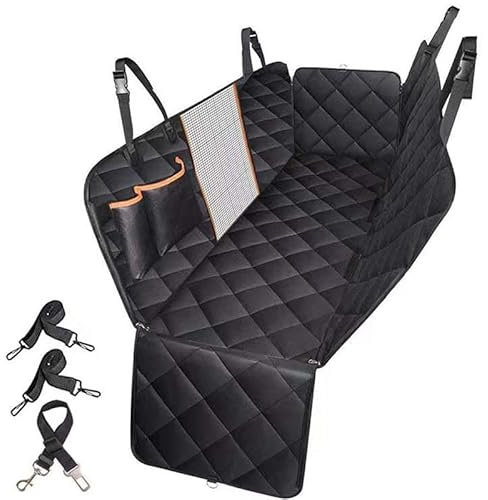 FURREN Hundedecke Auto rückbank für Mini Counry Man F60, Wasserdicht Kratzfest Autoschondecke Auto Hundedecke Rücksitz Autodecke Hund Rückbank Autositz Hund,A