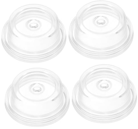 FRCOLOR 4pièces Accessoires Silicone Pour Tire-lait Coupelles Manuelles Silicone Transparent Adaptées Aux Tire-laits Standard Et Légères