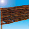 UrFence 5 Willow Fence Panels - 100x20cm Woven Edging for Garden Borders - Flower Bed Fencing - Tree Fence Surround - Driveway Path and Lawn Edging - Decorative Wood Panels - Wooden Garden Edging