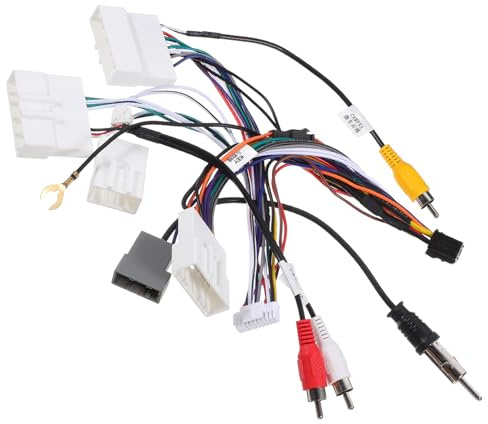 OSALADI Cavo Adattatore Per Autoradio Con Cablaggio Stabile e Compatibile Per Stereo Auto e Navigazione Schermo Grande Kit Completo Per Montaggio Affidabile e Duraturo