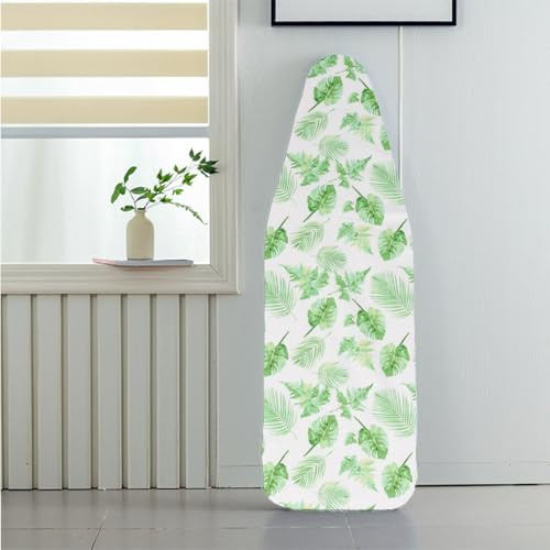 Bügelbrettbezug 110X30 Gras Grün Klassischer bügelbrett bezug,bügelbrettbezüge Für Dampfbügeleisen, Mit Eingebauter Hitzereflektion Mit Schnurbindung & Stretch-System