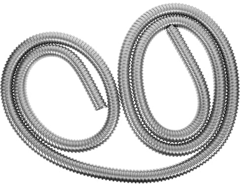 BESPORTBLE Manicotto per Cavi in Acciaio Inox 304 Flessibile e Resistente, Guaina di Protezione in Metallo per Fili da 20mm, Copertura per Cavi Elettrici in Metallo, per Edilizia,