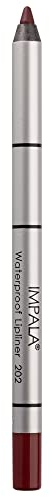 Impala - Wasserfester cremiger Lipliner | Farbe 202 Bordeaux | Permanent Lipliner | Wasserfester Lipliner | Langanhaltender Lipliner