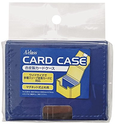 Aclass Leder Kartenkasten Blau