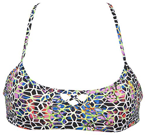 Arena Dam Rulebreaker Bandeau Be baddräkt Mosaik XS