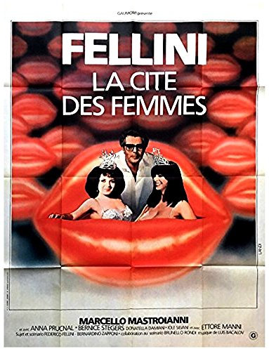 LA CITE DES FEMMES Kinoposter, Original, groß (160 x 120 cm, gefaltet), Federico Fellini