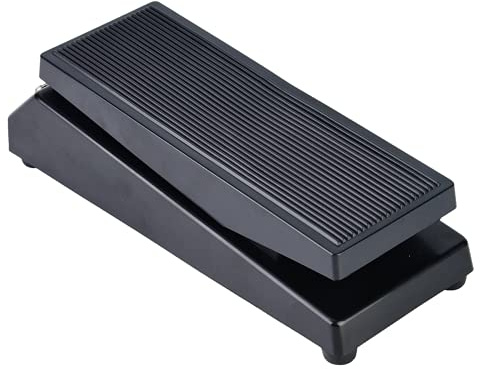 Gitarren-Lautstärke-Pedal DF1511A Gitarren-Stereo-Lautstärke-Pedal DJ mit Amplituden-Einstellknopf Präzise Lautstärkeregelung mit zwei Ein- und Ausgängen