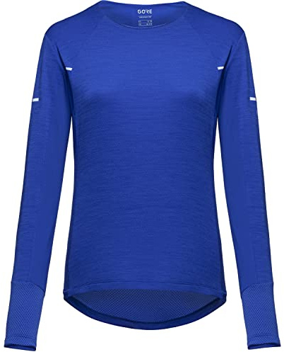 GORE WEAR Damen Vivid L/S Shirt Vest, Blau, 40 EU