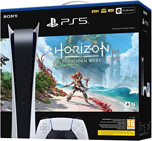 Console Sony PlayStation 5 Edition Digital Avec Horizon Forbidden West EU
