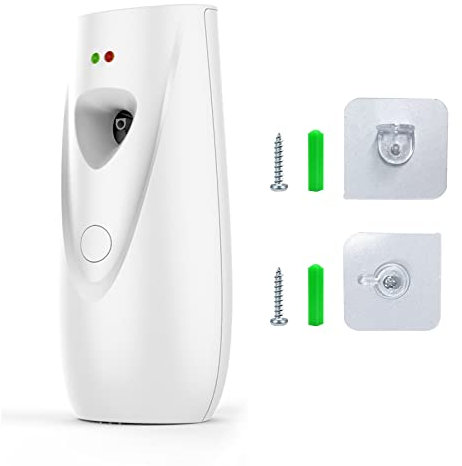 Auto Air Freshener Spray Machine Free Stand or Wall Mounted Automatic Aerosol Spray Dispenser Adjustable Aroma Machines are Widely Used in Bedrooms, Bathrooms, Offices, Hotels and Commercial Places