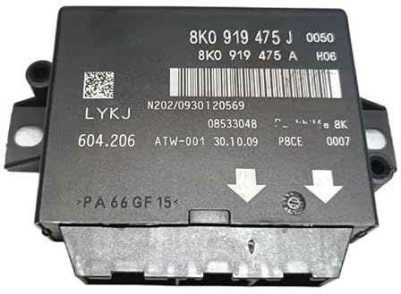 8K0919475J Unité de commande du système d'aide au stationnement Unité de commande du capteur d'aide au stationnement Module radar de stationnement, adapté for Audi Q5 2009-2012 A4 B8 2010-2016 A5 Pièc