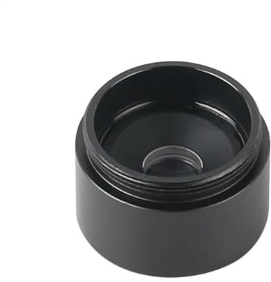 Mikroskop 1x/2,5X Industrie Mikroskop Okular Objektiv for Anschluss Kamera 130x 300X C MOUNT Objektiv Barlow Objektiv Hilfs Glas objektiv(2.5X)