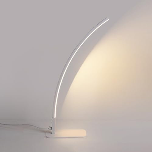 TaleTre Lámpara de escritorio LED regulable - Moderna lámpara de mesa con forma de for el hogar y la oficina - Iluminación de trabajo que cuida la vista for leer y trabajar