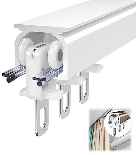 Stabile C Ra Flexible C C Schiene für Gardinen und Raumteiler C oder Wandhalterung C Schiene