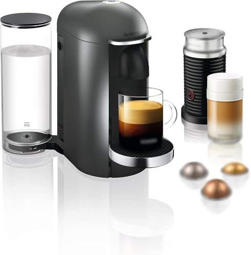 Cafetera automática en cápsulas para Americano, descafeinado, espresso, con espumador de leche, N