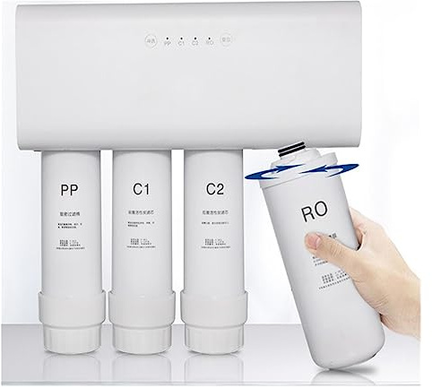 Impianto ad osmosi inversa, Filtro for l'acqua Filtro for depuratore d'acqua ， di filtraggio dell'acqua potabile for ultrafiltrazione della cucina domestica con acqua domestica del rubinetto(C1)