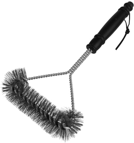 WREWING Brosse de barbecue robuste – Outil de nettoyage professionnel pour grilles de barbecue, brosse d'entretien essentielle pour barbecue au charbon et au gaz
