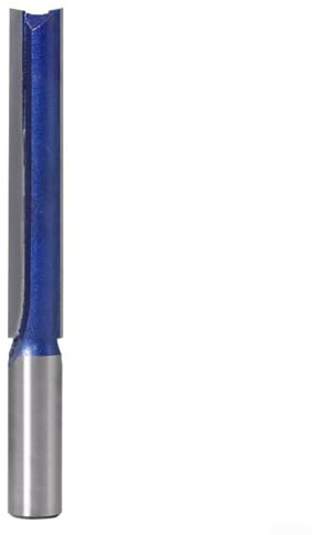 Oniissy 1,27 cm Schaft, gerader Frässtift mit 7,6 cm extra langer Klinge für Holzbearbeitung, Schubladenherstellung, Hartmetallspitze in Industriequalität, gehärteter Stahlkörper
