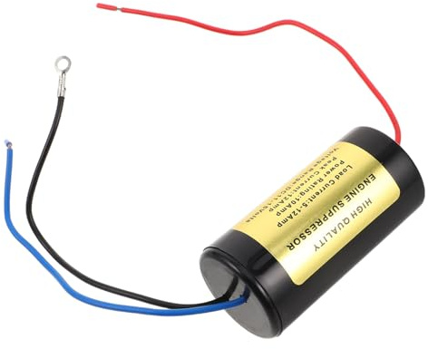 DOITOOL Filtre de Bruit pour Audio Voiture Amp Isolateur Ligne Alimentation Interférences Compatible Modèles Multiples Installation Facile