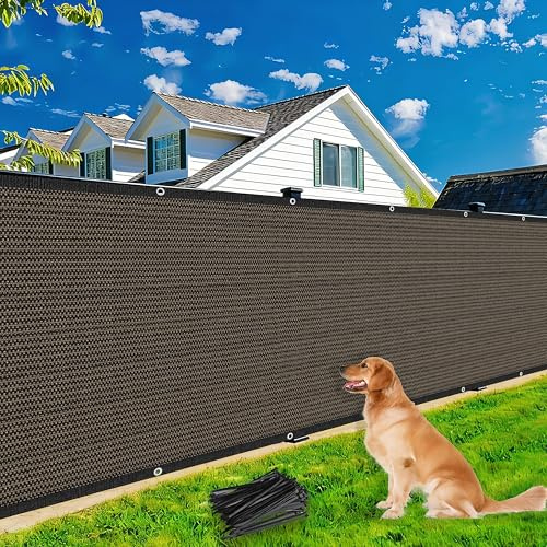 SUMORISE 1.2x15m Protection contre la lumière et le vent pour clôtures et balcons, tissu en HDPE, décoration de balcon, protection solaire pour jardin, protection UV