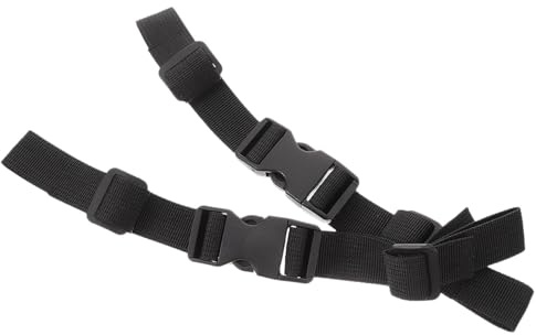 BESPORTBLE 2pcs Black Accordion Instrument Fastening Strap Chest Buckle Portable Backpack Chest Strap Replacement Adjustable Back Holding for Musical Accessories