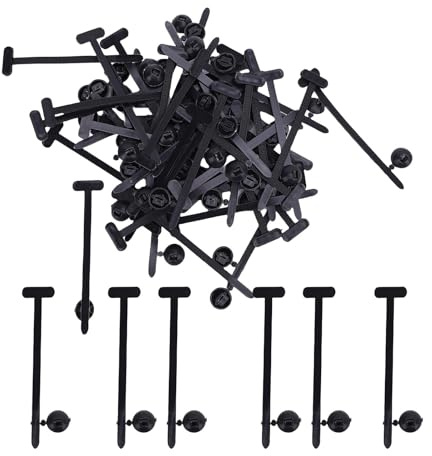 50 Pezzi Clip Fermacavi Universale in Plastica, Fissaggio Pesante per Cavi, Multiuso per Automotive e Industria Elettronica - Resistente e Sicuro, Ideale per Organizzazione e