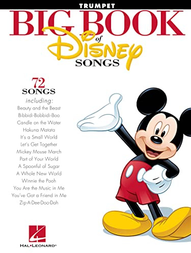 The big book of disney songs (trumpet) trompette