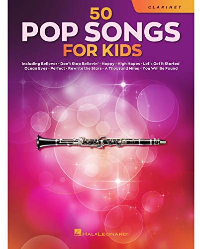 50 Pop Songs for Kids. Klarinette Solo.: For Clarinet