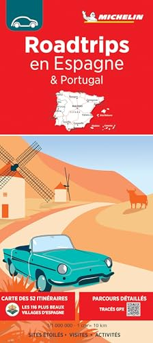 Carte Nationale Roadtrips en Espagne & Portugal: 680