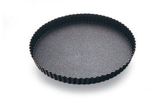 Gobel, Tortiera Antiaderente, Rotonda, con Bordo Ondulato, 26 cm