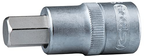 KS Tools 922.1668 Douille tournevis 6 pans 1/2'', L.55 mm - 14 mm | Douille tournevis 6 pans ULTIMATE 1/2'', L.55 mm - 14 mm, Chrome Vanadium, résistant