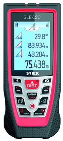 STIER Telemetro laser SLE-120 120 m con fotocamera