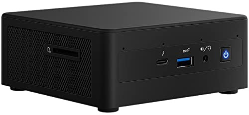 Intel NUC 12 Pro Wall Street Canyon Kits Mini PC (32GB RAM, 1TB SSD, Intel 12-Core i7-1260P, Iris Xe Graphics) Business Desktop, 2x Thunderbolt 4, Ethernet, Wi-Fi 6E, 3-YR WRT, IST Hub, Win 11 Pro