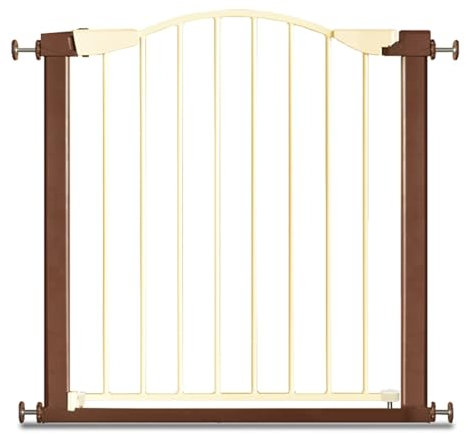 Treppenschutzgitter, Druckschutzgitter, Leicht Zu Schließendes Metallgitter, Breite 75–84 Cm (29,5–33 Zoll), Schraubenlose Installation, Geeignet For Kinder Und Haustiere ( Size : Width 80-84cm )