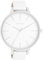 Oozoo - Timepieces Damen Uhr in White | Armbanduhr Damen mit Lederarmband | Moderne Uhr für Frauen | Edle Analog Damenuhr in rund C11345 (48mm Gehäuse)