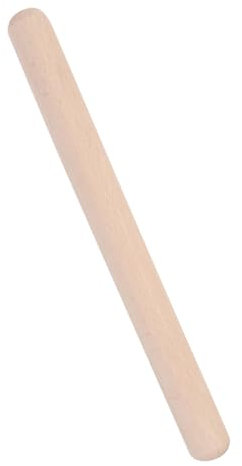 Premium-Nudelholz, Glatter Teigroller aus Massivem Holz für Pizzarestaurant (29cm)