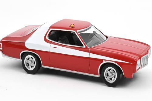 Norev Voiture miniature Grand Torino 1976 du film Starsky et Hutch en métal au 1/43