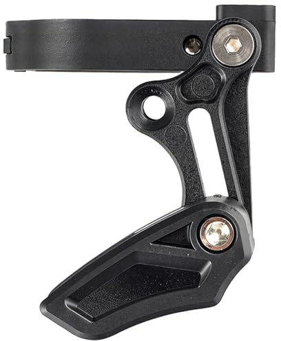 Kettenspanner für Berg, Klemmhalterung Sitzrohr, Umwerfer vorne kompatibel, Metall Combo Nylon langlebig, Ringklemme 6,8 cm für Stabilitätskette