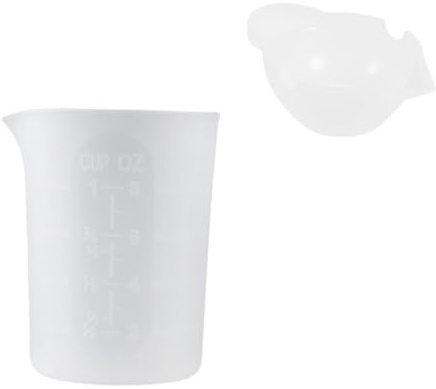 Coppette Graduate in Silicone 2 Pezzi da 250ml per Cucina