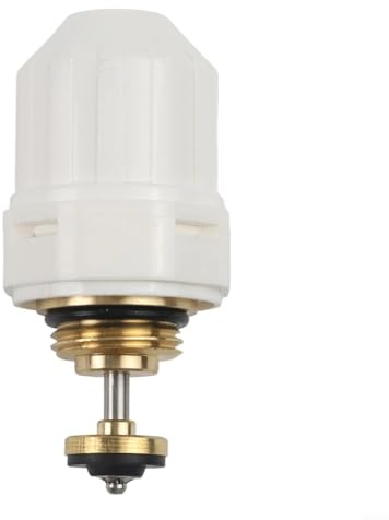 Noyau de valve de distributeur d'eau en laiton et plastique avec capuchon de régulation pour utilisation du collecteur de thermostat, permet une gestion précise de la température et une résistance aux
