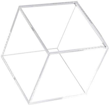 jojofuny Organizador Capsulas Cafe de Acrílico Transparente con Tapa, Caja Cuadrada para Escritorio, Ahorro de Espacio y Orden en Casa o Restaurante